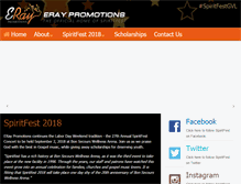 Tablet Screenshot of eraypromotions.com